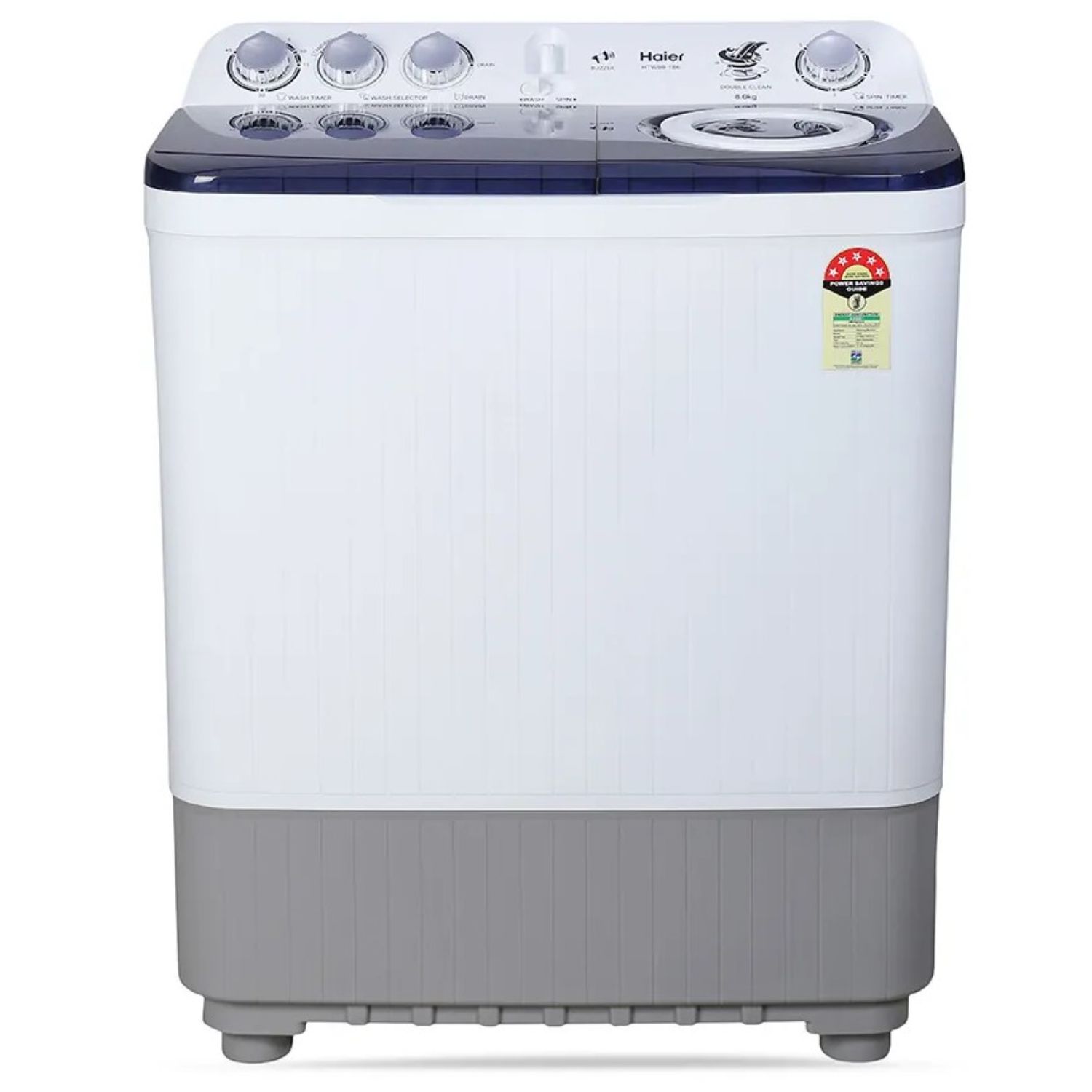 Haier 8 kg Semi Automatic Top Load Washingmachine HTW80186 (Blue)